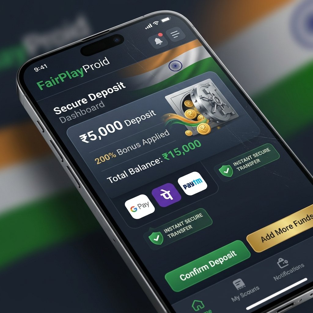 FairPlayProid secure UPI payment gateway — instant Indian Rupee deposits